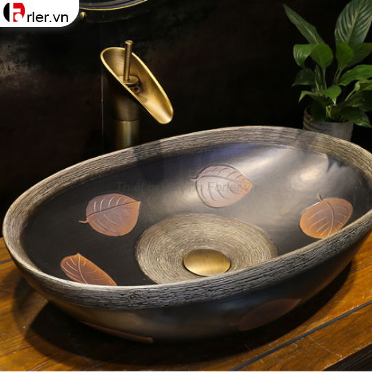 Lavabo Gốm Sứ Nghệ Thuật LB21 FORLER