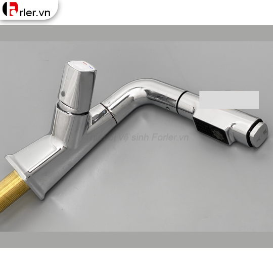 Vòi Lavabo Nóng Lạnh Mạ Crome Bóng (FL-VLVB45) Forler