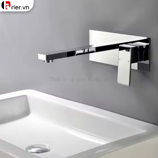 Vòi Lavabo Nóng Lạnh Âm Tường FORLER
