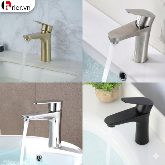 Vòi Lavabo Tròn Eo Nóng Lạnh Forler 