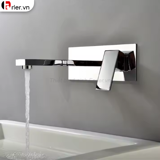Vòi Lavabo Nóng Lạnh Âm Tường FORLER