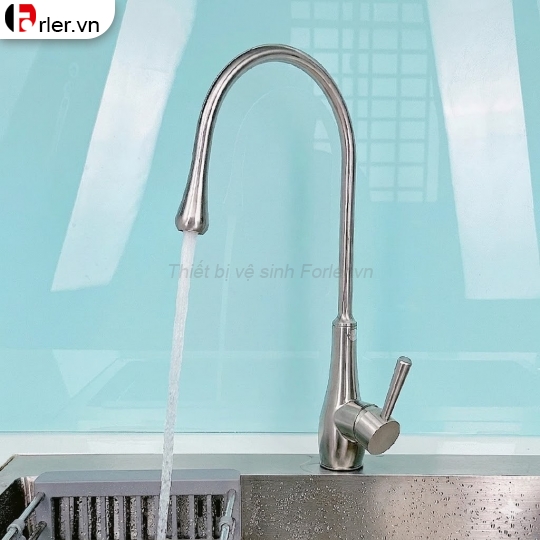 Vòi Rửa Chén Nóng Lạnh Inox SUS 304 (VRC44) Forler