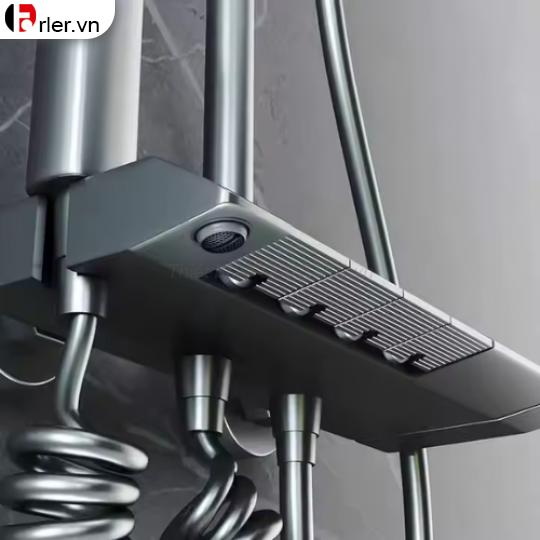 Sen Cây Tắm Đứng Đồng Thau Sơn Tĩnh Điện Xám FORLER