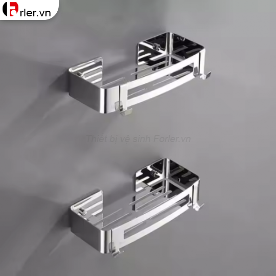 Kệ Treo Tường Thẳng 1 Tầng INOX 304 FORLER