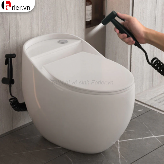 Bồn Cầu Trứng Trắng Cao Cấp FORLER
