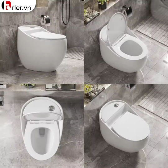 Bồn Cầu Trứng Trắng Cao Cấp FORLER