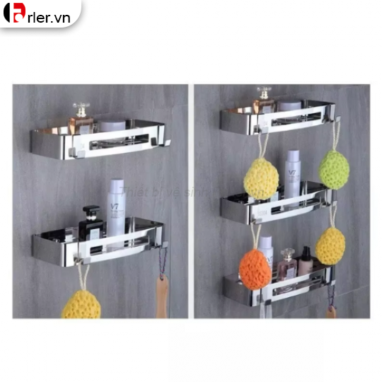 Kệ Treo Tường Thẳng 1 Tầng INOX 304 FORLER