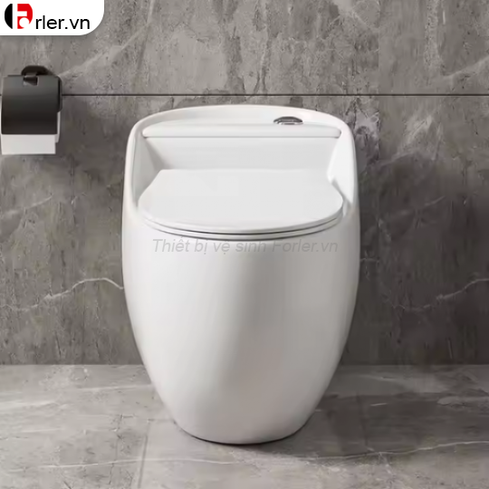 Bồn Cầu Trứng Trắng Cao Cấp FORLER