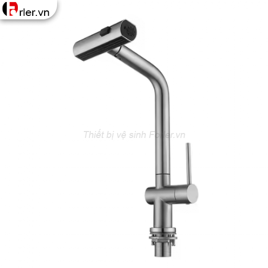 Vòi rửa chén Lạnh Rút Dây Inox 304 FORLER