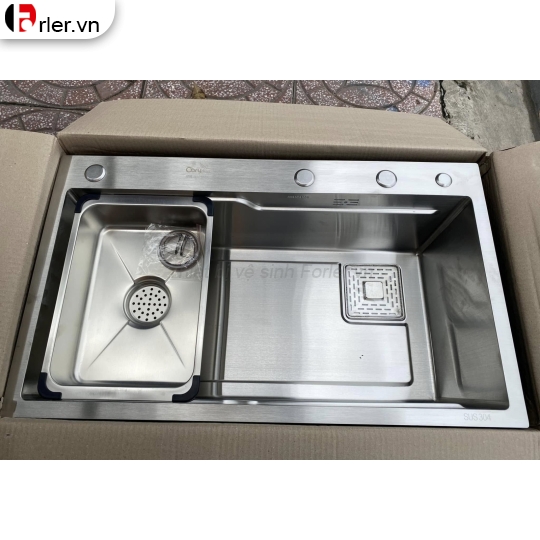 Bồn Rửa Chén Inox 1 Hộc Inox 304 Chính Hãng Forler 