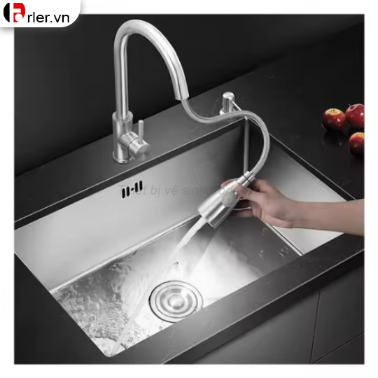 Chậu Rửa Chén 1 Hộc INOX 304 Âm Bàn Dày 3mm FORLER