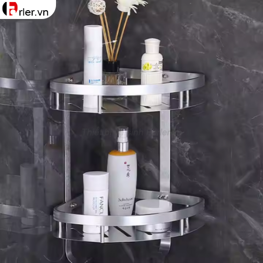 Kệ Góc Treo Tường Inox 304 KG07 FORLER