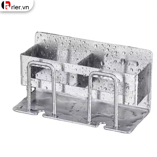 Kệ Để Bàn Chải Inox 304 Dán Tường (3 ngăn) FORLER