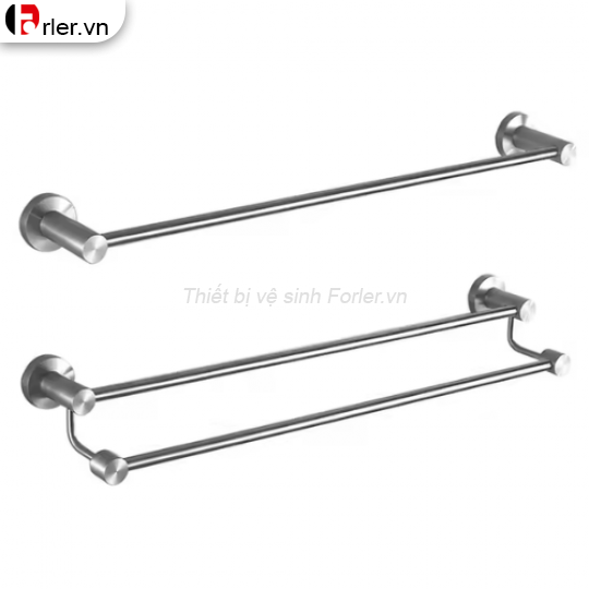 Máng Khăn Đơn Inox 304 Bóng FORLER