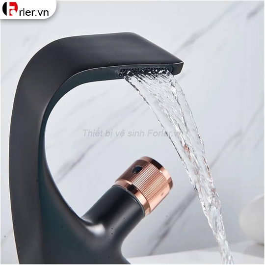 Vòi Lavabo Vòm Cung Nóng Lạnh Forler 