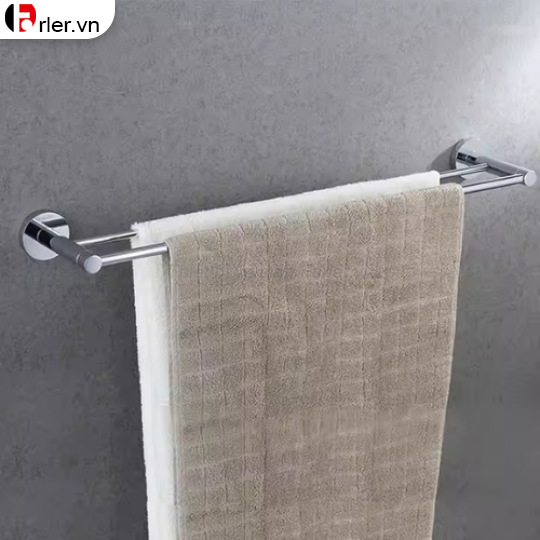Máng Khăn Đôi Inox 304 Bóng FORLER