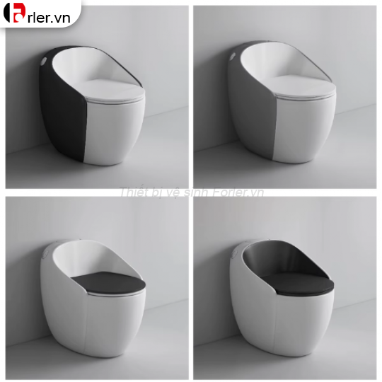 Bồn Cầu Trứng Hiện Đại Đơn Giản FORLER