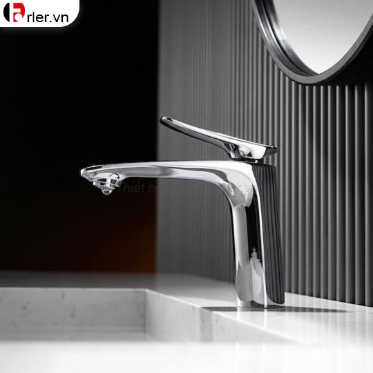 Vòi Lavabo Nóng Lạnh Đồng Mạ Crome (FL-VLVB36) Forler
