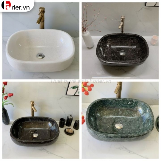Lavabo Vân Đá Nghệ Thuật FORLER