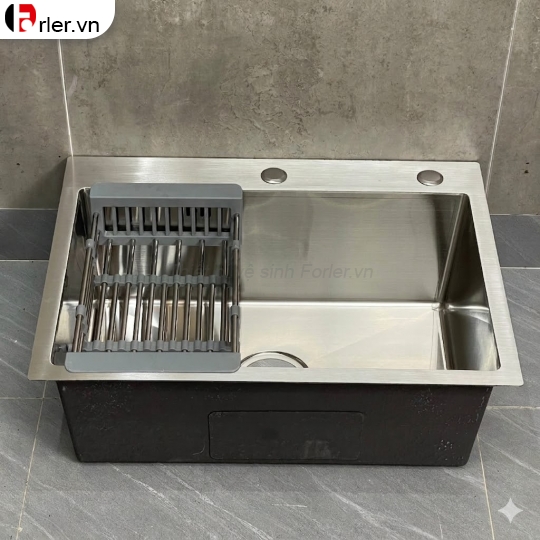 Chậu Rửa Chén Đơn Inox 304 Chính Hãng Forler