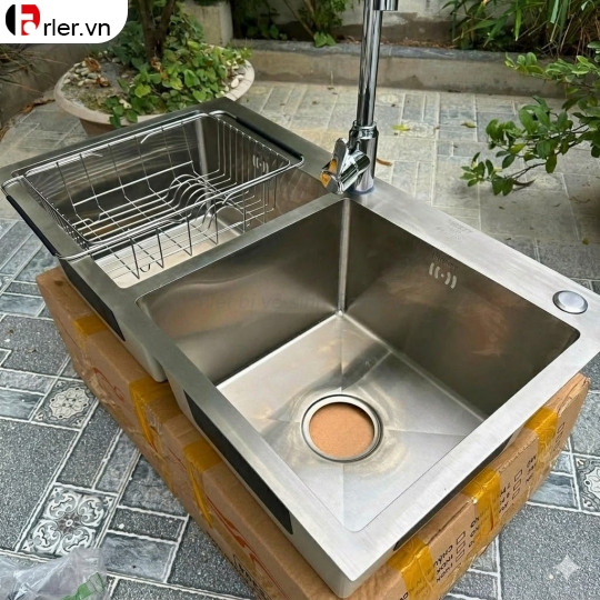 Chậu Rửa Chén Inox 304 2 Hộc Độ Dày 3.5mm Forler