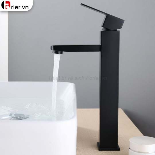 Vòi Lavabo Vuông 20cm 30cm Nóng - Lạnh Forler 