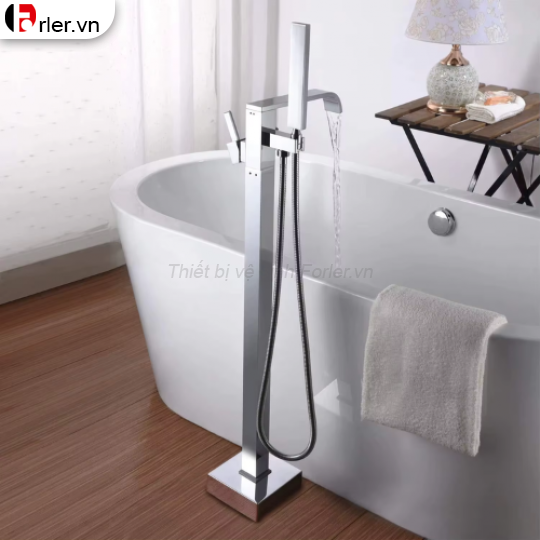 Bộ Sen Tắm Cây Xả Bồn Crom Bóng FORLER