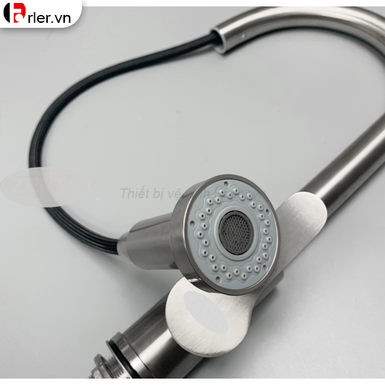 Vòi Rửa Chén Bát Nóng Lạnh Inox Mờ (VRC49) Forler