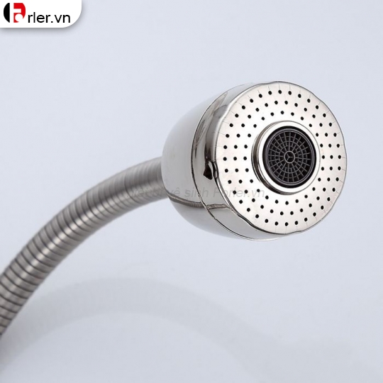 Vòi Chén Nóng Lạnh Cần Dẻo, Đầu Vòi Tăng Áp (VRC09) Forler