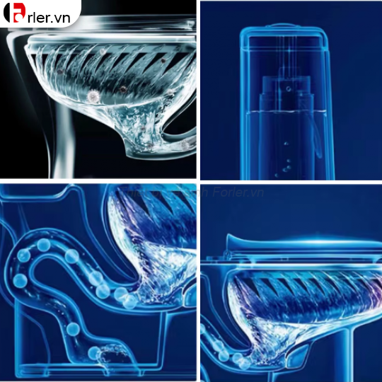 Bồn Cầu Một Khối BC21 FORLER