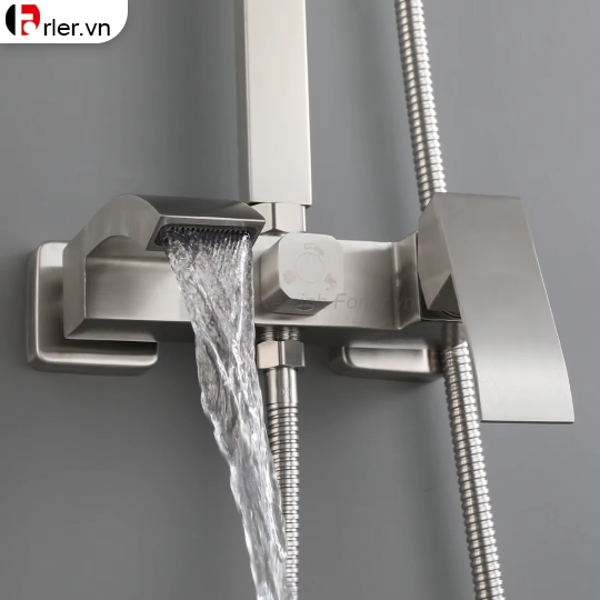 Sen Cây Tắm Nóng Lạnh Inox 304 Mờ Chính Hãng Forler