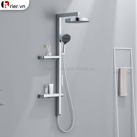 Sen Tắm 4 Phím Đàn Cao Cấp Hiển Nhiệt Forler