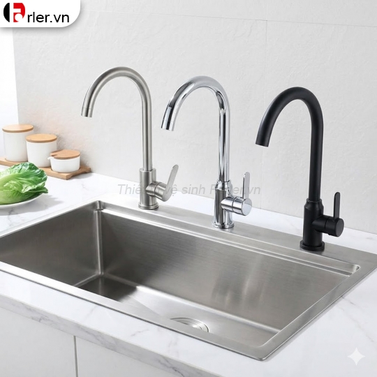 Vòi Rửa Chén Nóng Lạnh Vòng Cung (VRC11) Forler