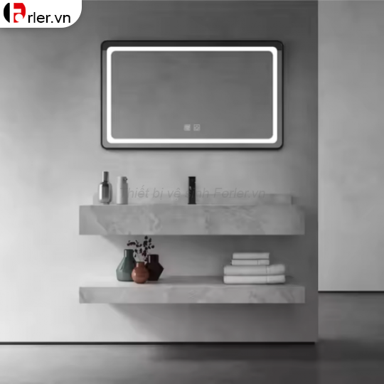 Bộ Bàn Đá 2 Tầng Lavabo Âm FORLER