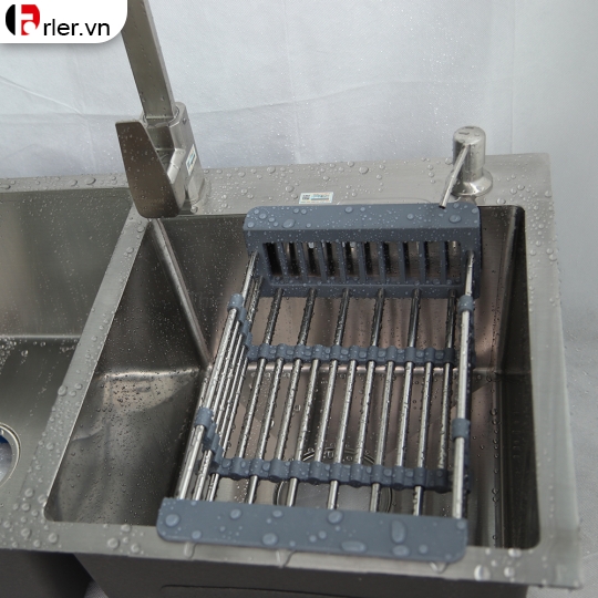 Chậu Rửa Chén 2 Hộc Inox 304 Forler 