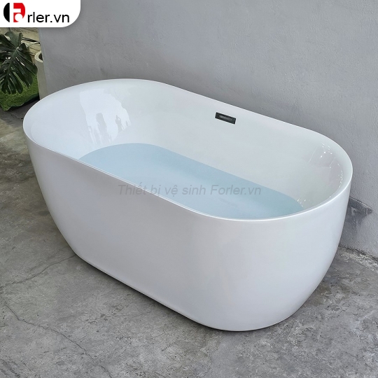 Bồn Tắm Nằm Oval Nhựa Acrylic Cao Cấp Forler