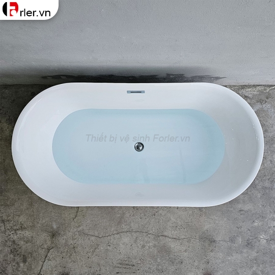 Bồn Tắm Nằm Oval Nhựa Acrylic Cao Cấp Forler