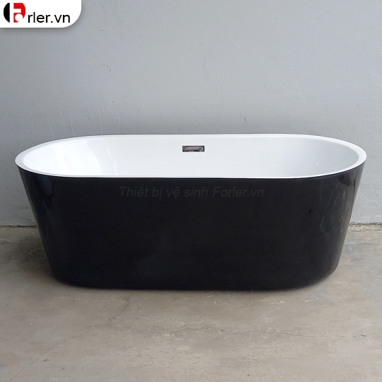 Bồn Tắm Nằm Oval Trắng Sứ Cao Cấp Forler