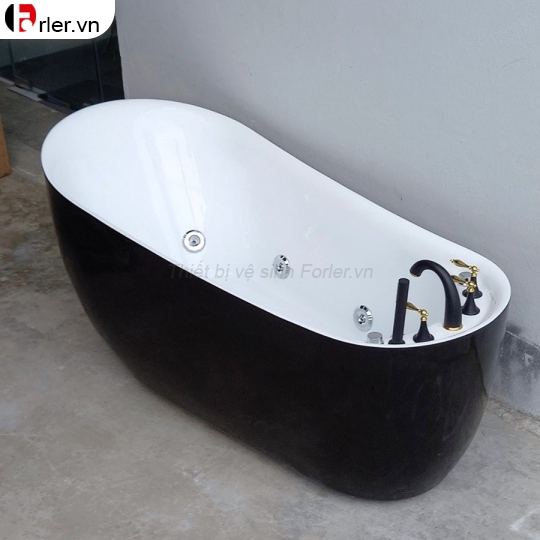 Bồn Tắm Massage Oval Cong Forler 