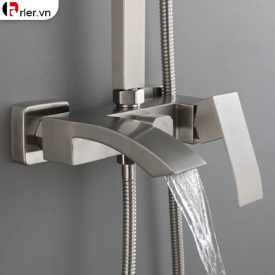 Sen Cây Tắm Nóng Lạnh Inox 304 Mờ Chính Hãng Forler