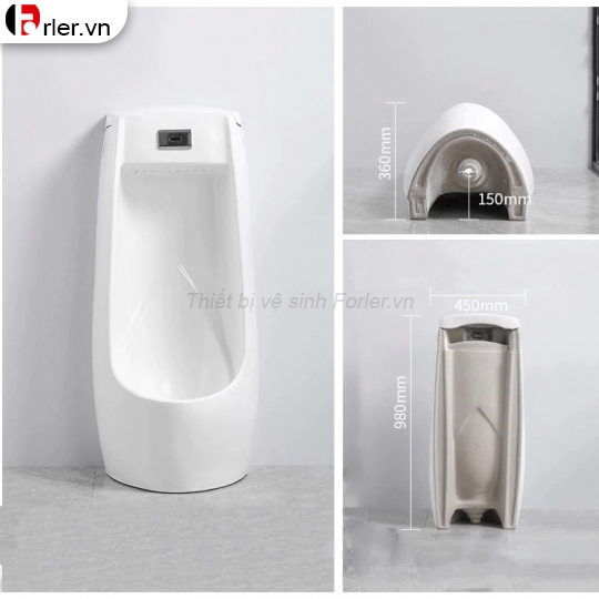 Bồn Tiểu Nam Cảm Ứng Đặt Sàn Forler 