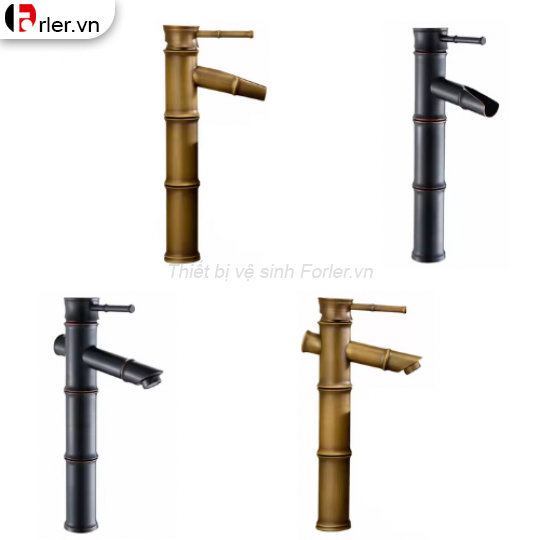 Vòi Lavabo Ống Tre 2 Kích Thước 20cm & 30cm FORLER
