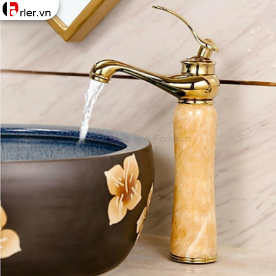 Vòi Lavabo Cổ Ngọc 2 Kích Thước 20cm và 30cm Sang Trọng FORLER