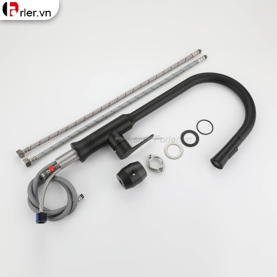 Vòi Rửa Dây Rút Chén Nóng Lạnh (VRC01) Forler 