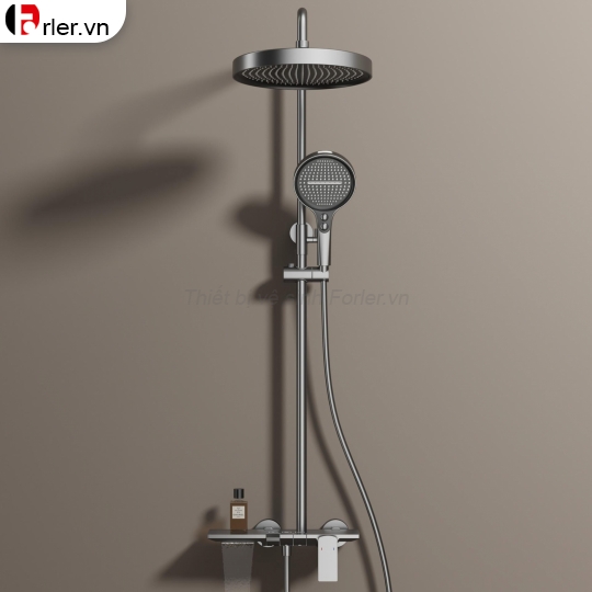 Sen Cây Đồng Thau Sơn Tĩnh Điện Xám Nóng Lạnh Forler 