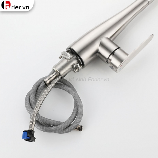 Vòi Rửa Chén Nóng Lạnh Dây Rút (VRC02) Forler