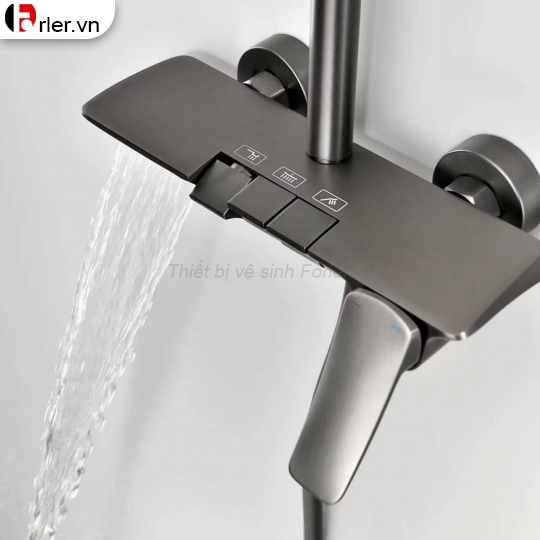 Sen Cây Đồng Thau Sơn Tĩnh Điện Xám Nóng Lạnh Forler 