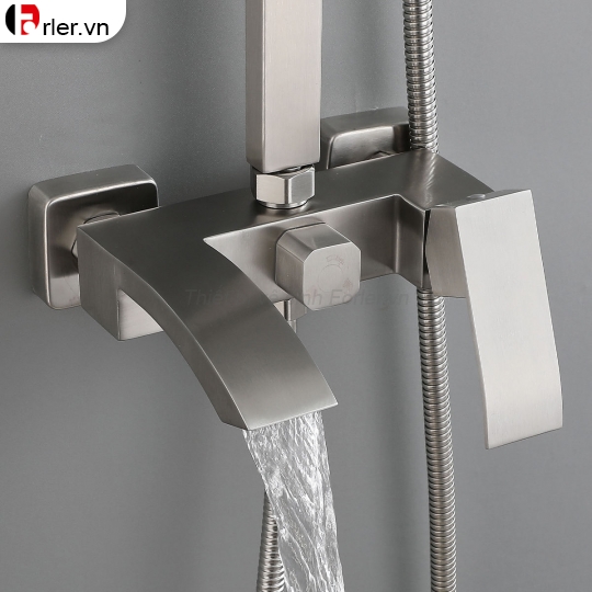 Sen Cây Tắm Nóng Lạnh Inox 304 Mờ Chính Hãng Forler