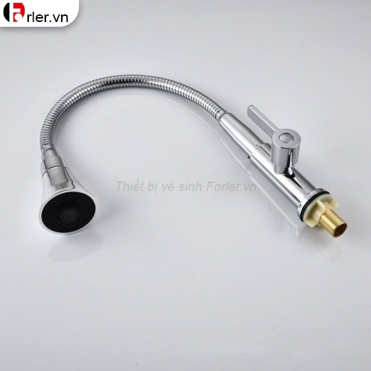 Vòi Chén Lạnh Loe Cần Dẻo (VRC18) Forler