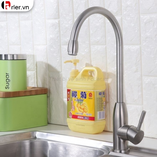 Vòi Chén Nóng Lạnh Đồng Thau Đầu Đạn (VRC13) Forler